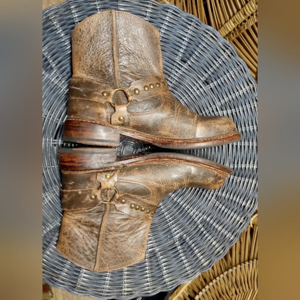 Bed Stu Exeter Boots  Teak Lux  Size 6.5